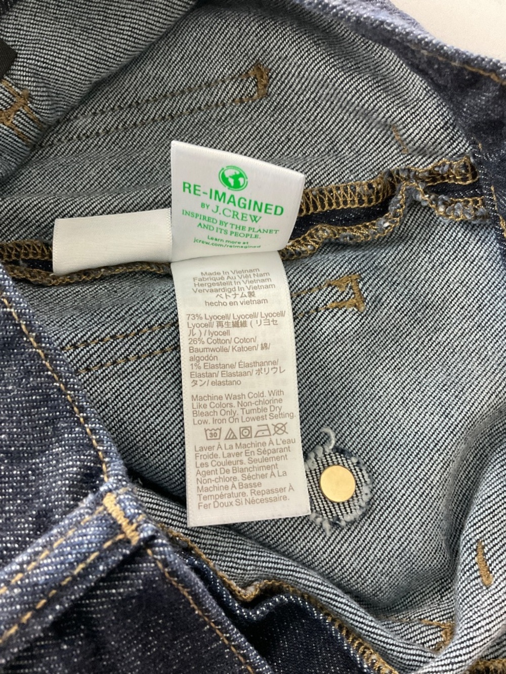 J. Crew‎ Sailor Denim Trouser in Rinse Wash - Picture 8 of 11